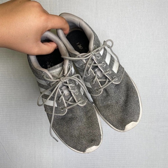 Adidas | Cloudfoam Heather Grey Sneaker 9‎ - Picture 3 of 8